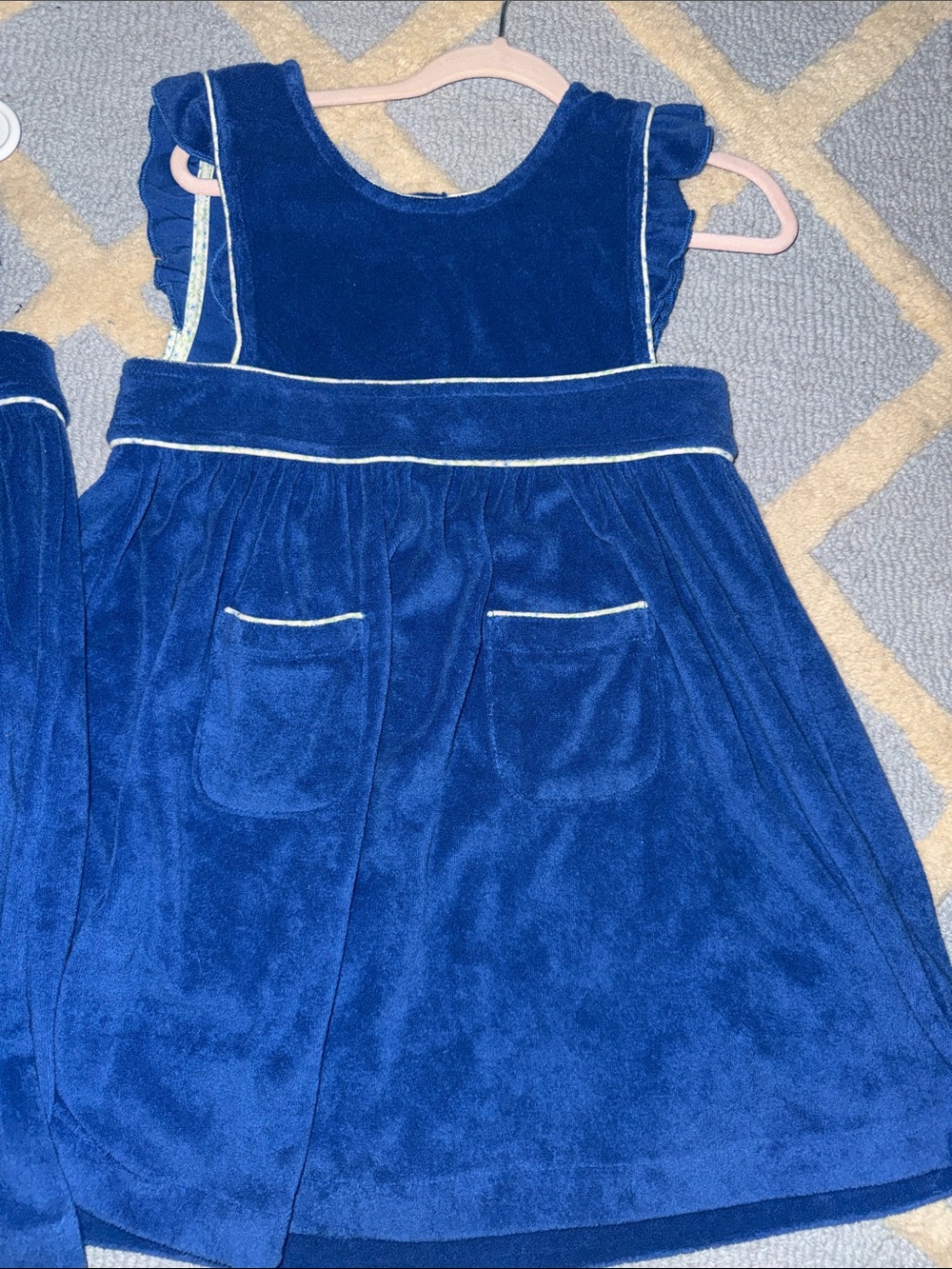 Minnow terry cloth dress